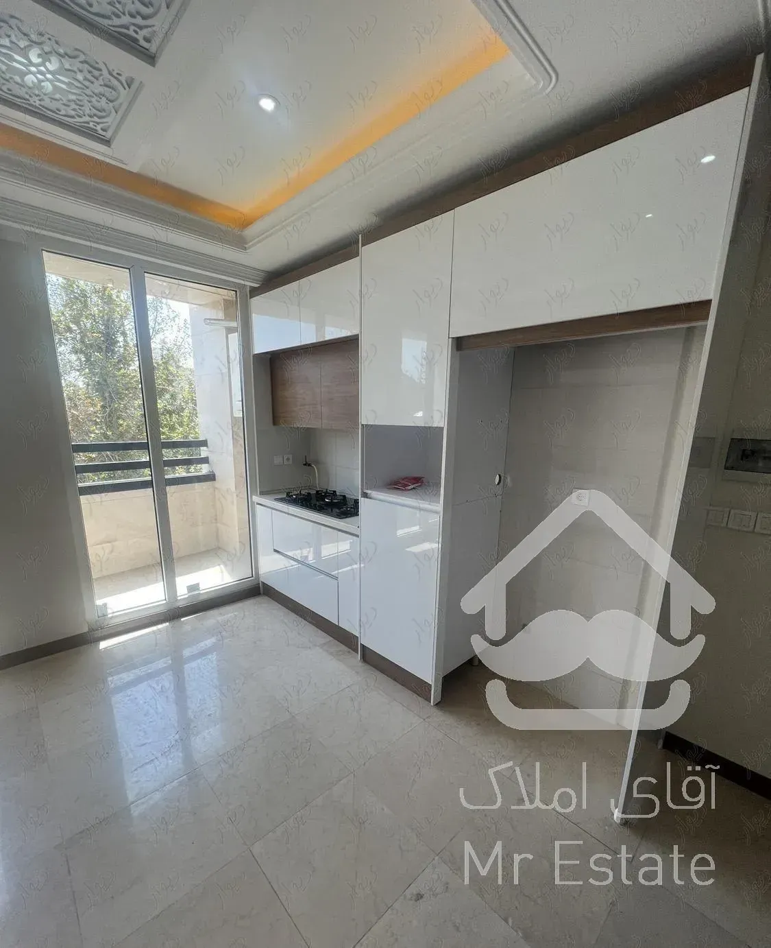 کاشانی اباذر 89 متر دو خواب فول 2 سال ساخت