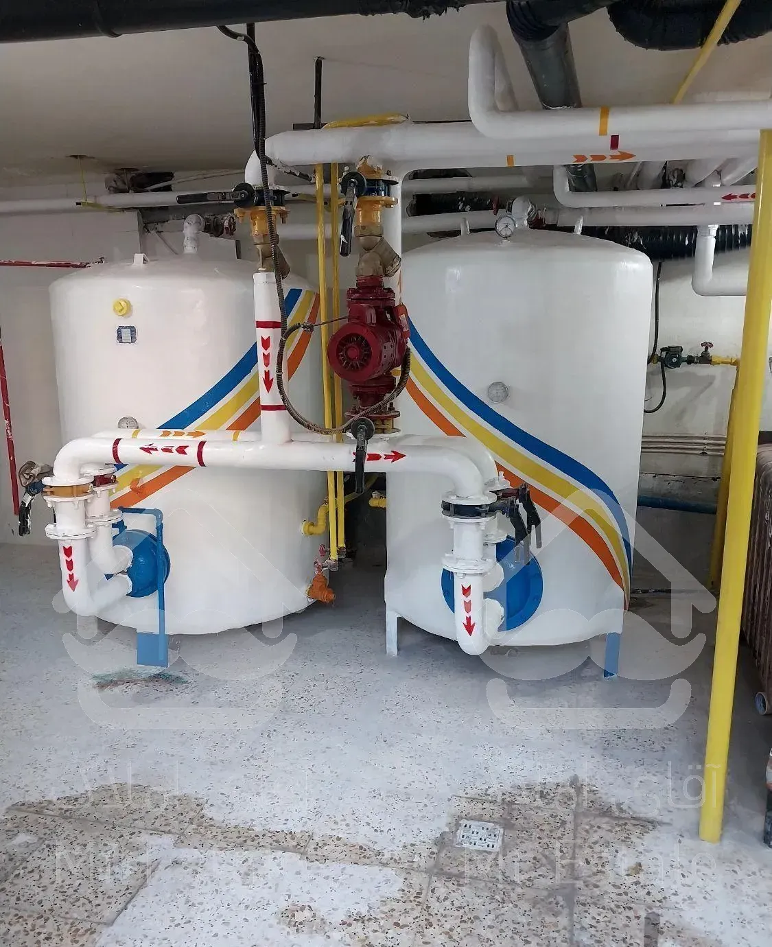 عایق کاری موتورخانه ولوله ودودکش وغیره