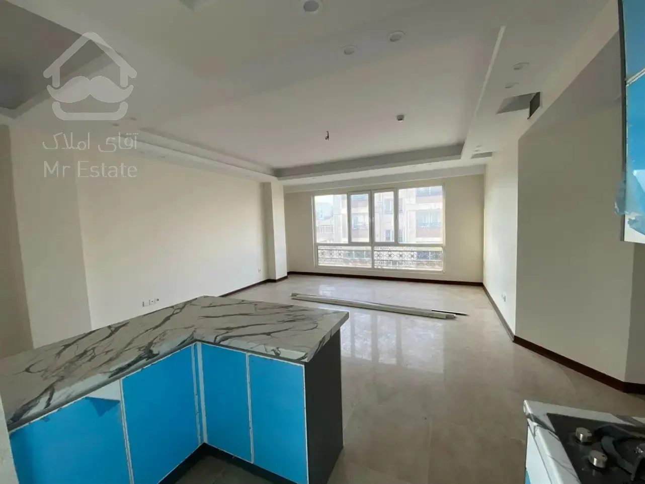 اجاره آپارتمان 98 متر، دوخواب، کلید نخورده با دو پارکینگ