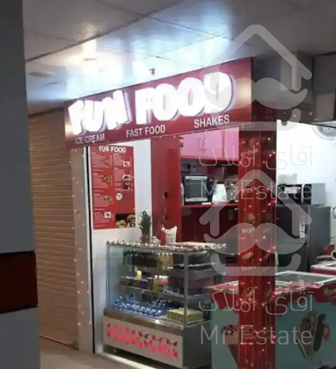 خرید مغازه تهران دزاشیب ۱۶ متر مغازه اغذیه فروشی روبروی خیابان بوعلی