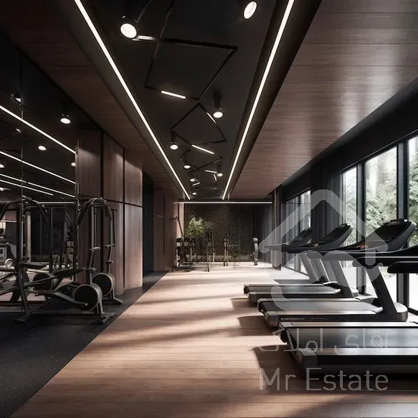 واحد دو خواب با ویوی باز و امکانات کامل