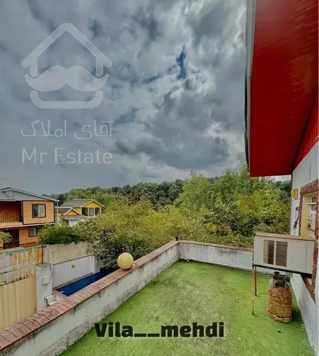 ویلا دوبلکس۵۰۰ متری کامل مبله /با ویوی کوه و جنگل