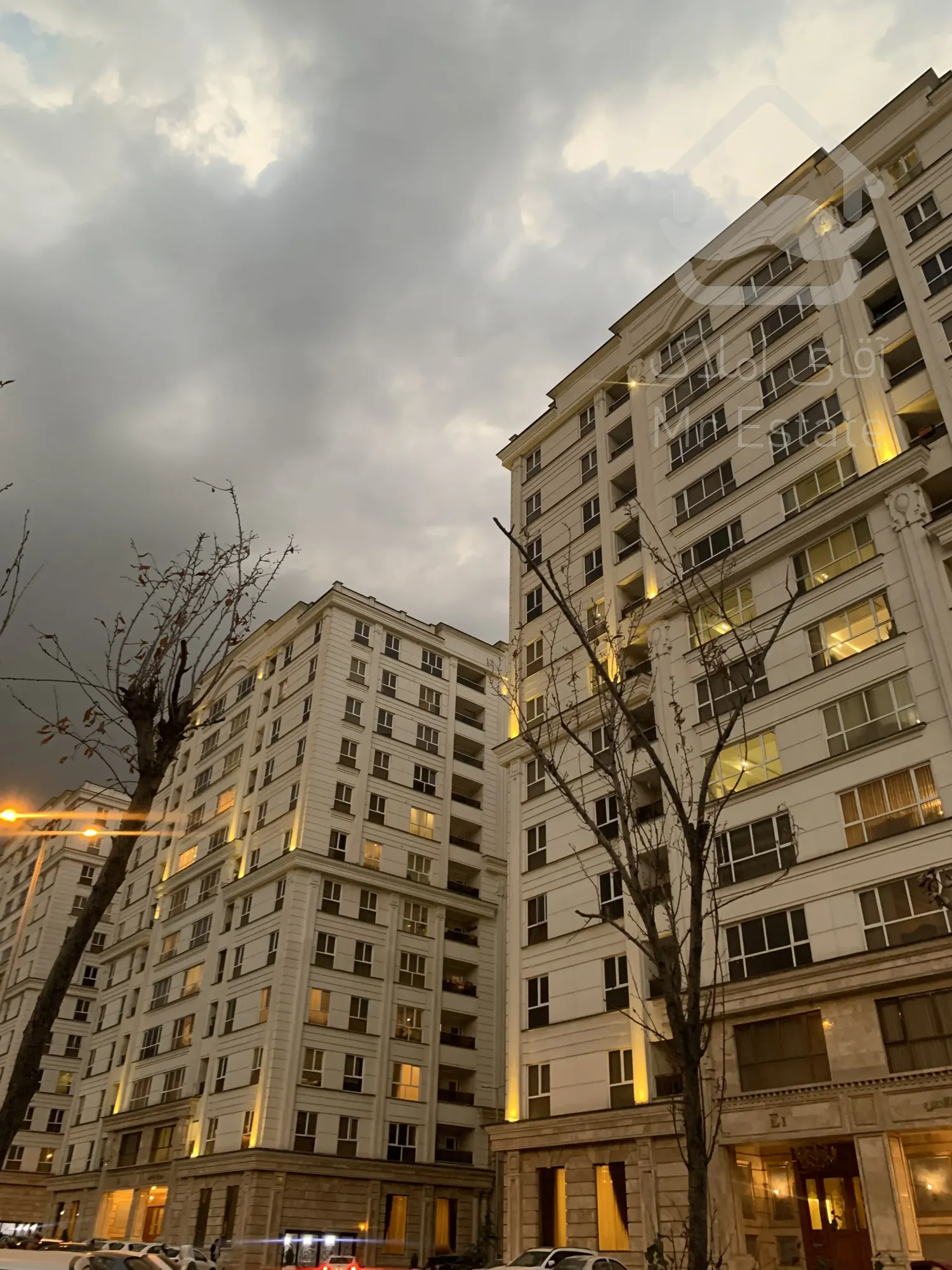 ۱۱۷متر/۲خواب/چشم انداز ابدی غرب تهران/پدیده ای از نور نقشه