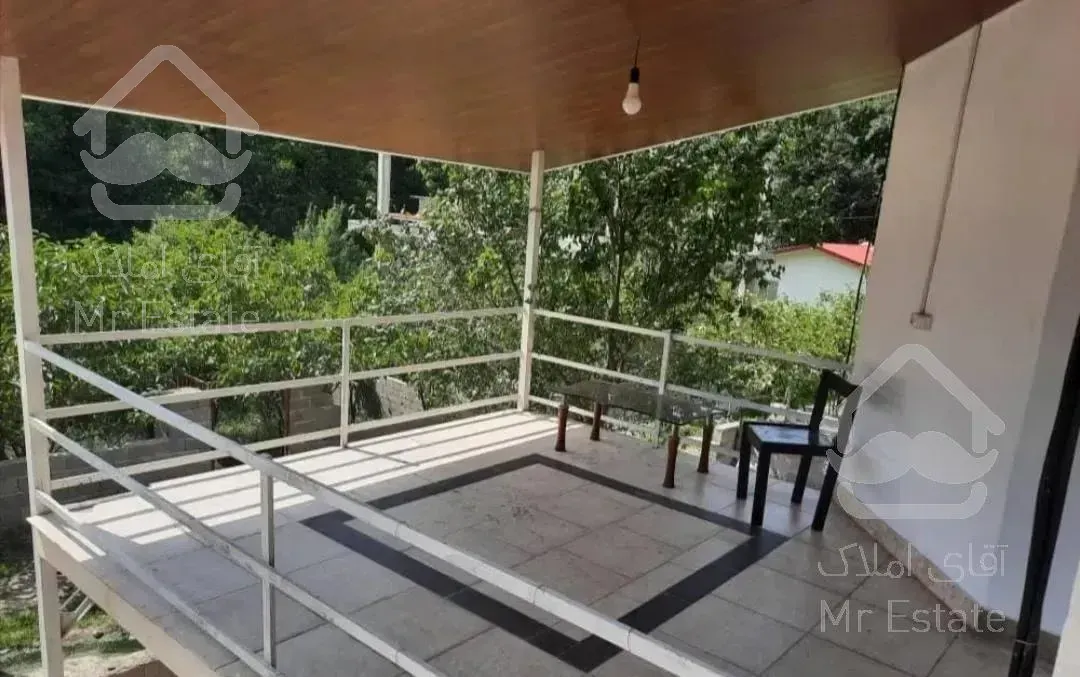 اجاره ویلا دوخوابه تمیز در دل جنگل نزدیک رودخونه