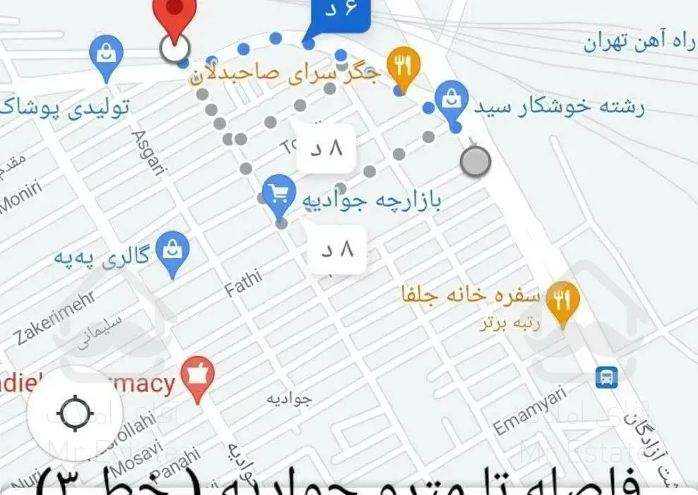 آپارتمان ۷۸ متری ۲ خوابه نزدیک مترو و بی آر تی