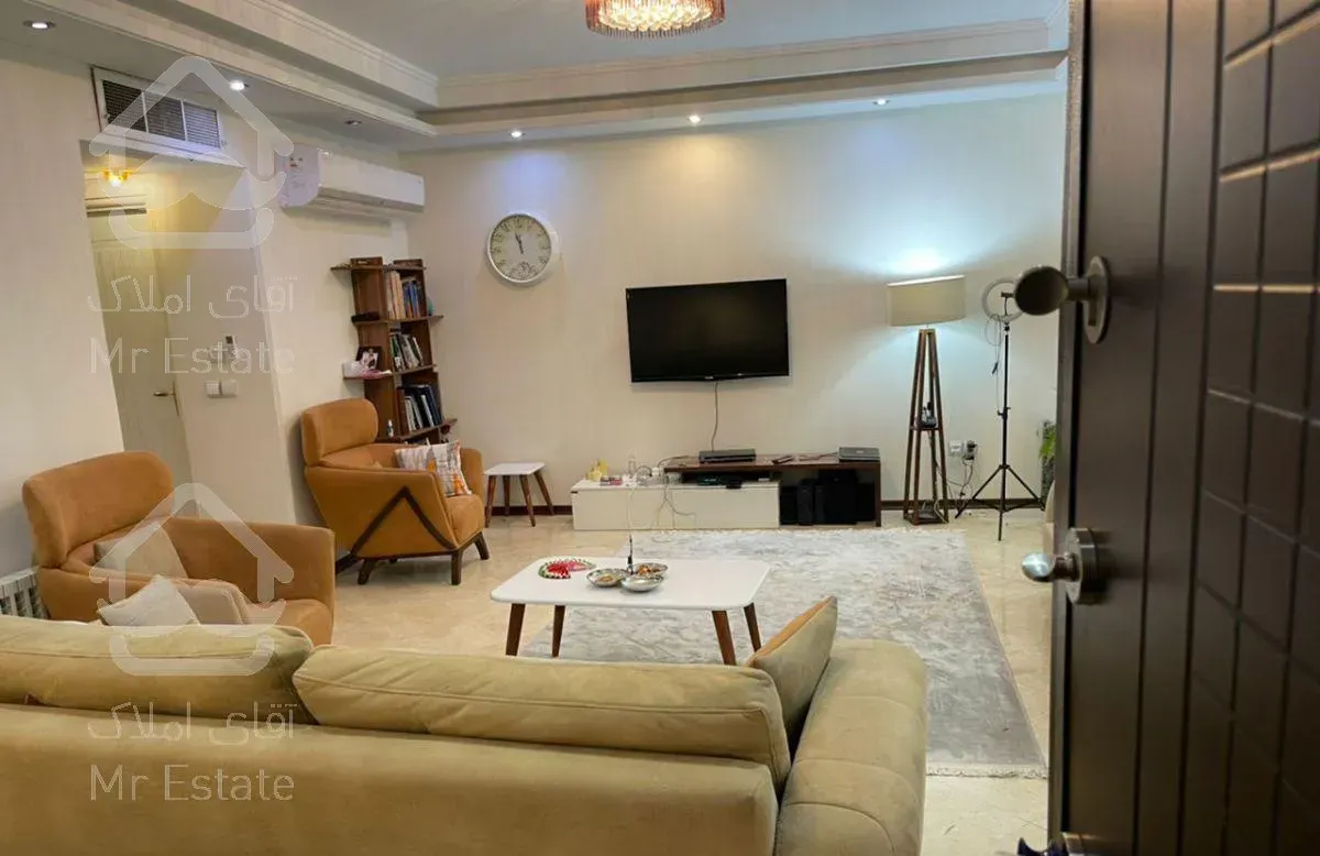 ۹۰متر دو خواب دیزاین جنت آباد جنوبی