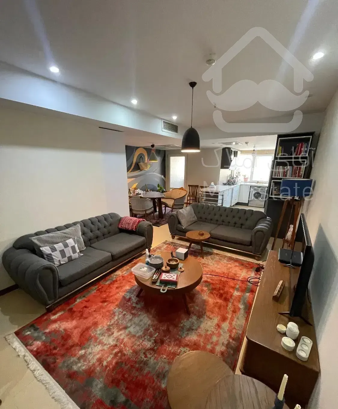 96 متر دوخواب دید ایرانمال شهرک چیتگر ارکیده