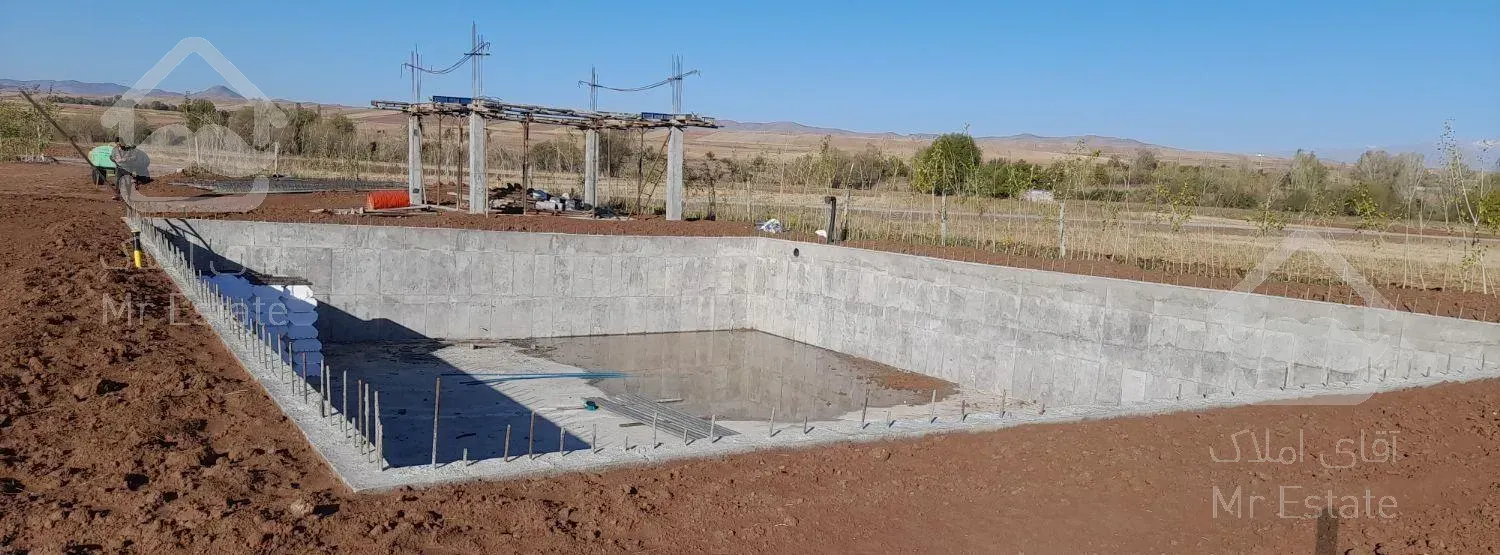 اجرای استخر و ارماتور بندی