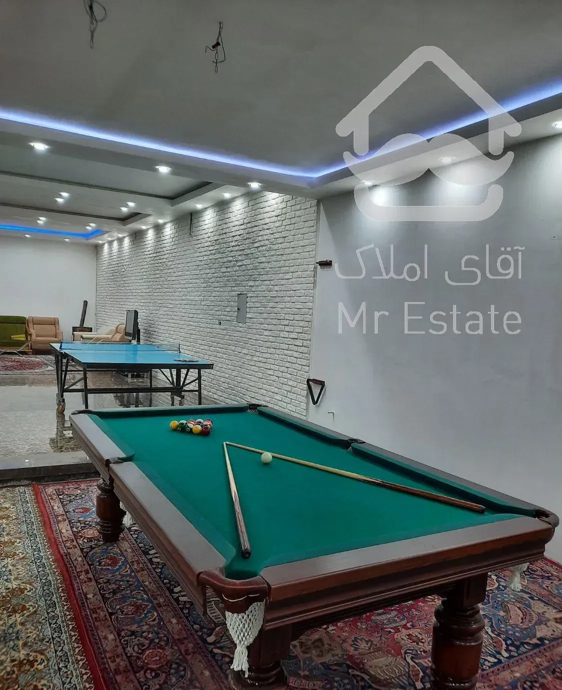 اجاره باغ ویلا با  استخربزرگ آبگرم بیلیارد شاهنامه