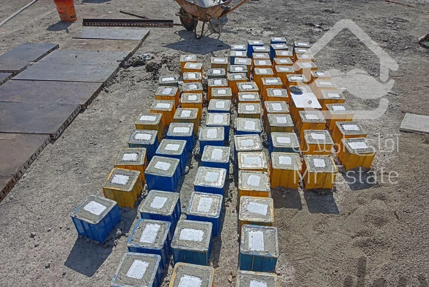 آزمایشگاه پایه یک بتن