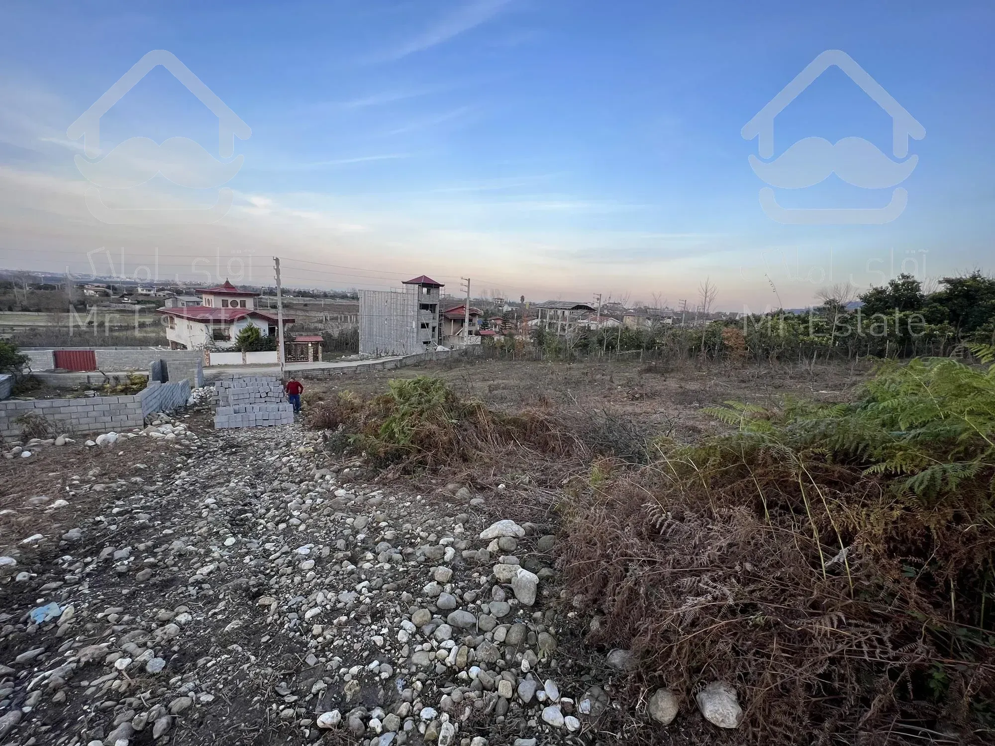 زمین جهت شهرک سازی 4200 متر عباس آباد