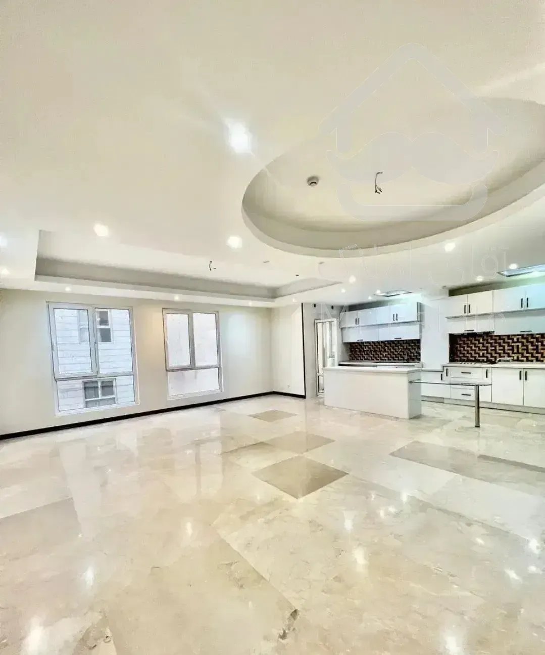 110 متر خوش نقشه سالن پرده خور