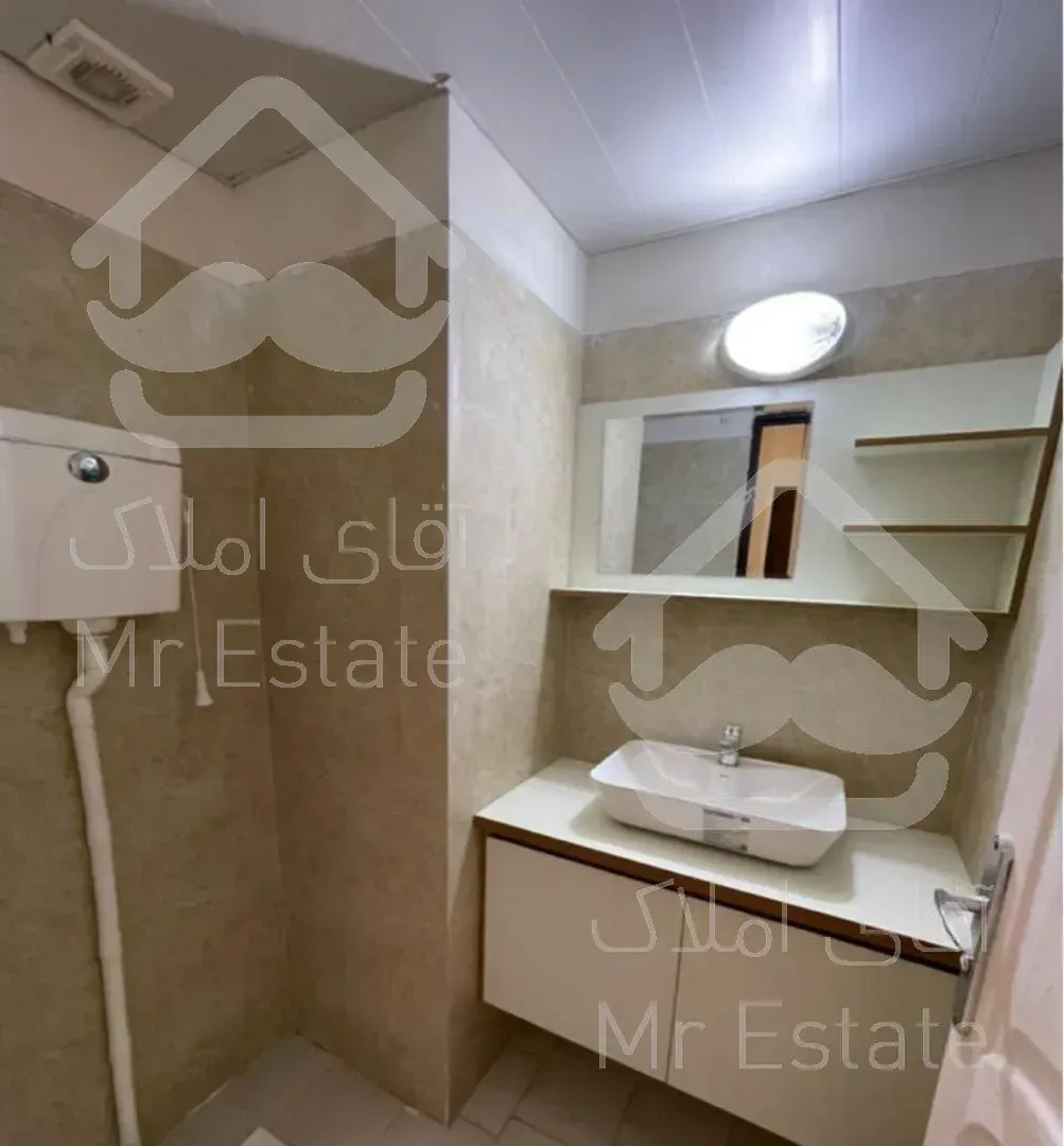 مطهری جنوبی 85متری 2خواب صفر فول امکانات