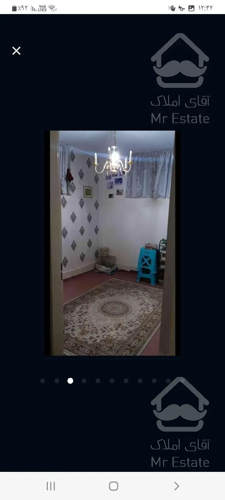 آپارتمان ۶۰ متری دو خواب طبقه زیر همکف