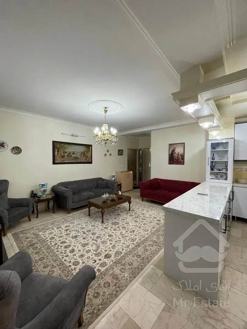 رهن‌کامل۶۸متری ۲خواب سالن پرده خور فول امکانات فردوس