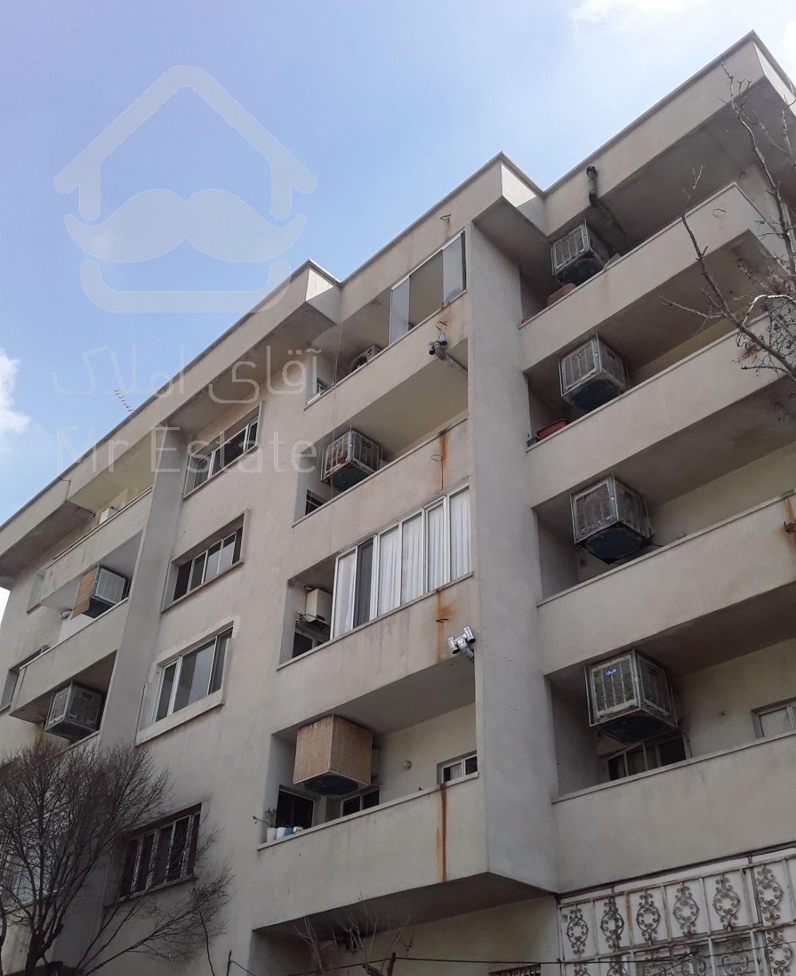 جماران ۱۰۲متر تک‌خواب پارکینگ تراس