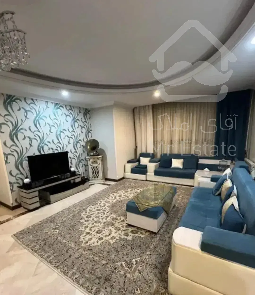 ۱۳۵ متر ۳ خواب/ شیک و بازسازی شده/ پرده خور