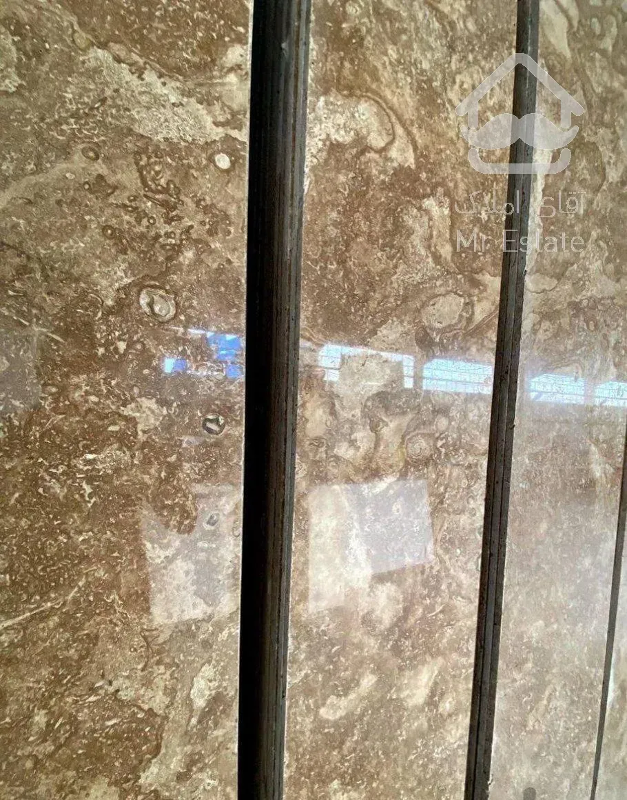 سنگ کار طراحی 3D نما ساختمانی تراورتن