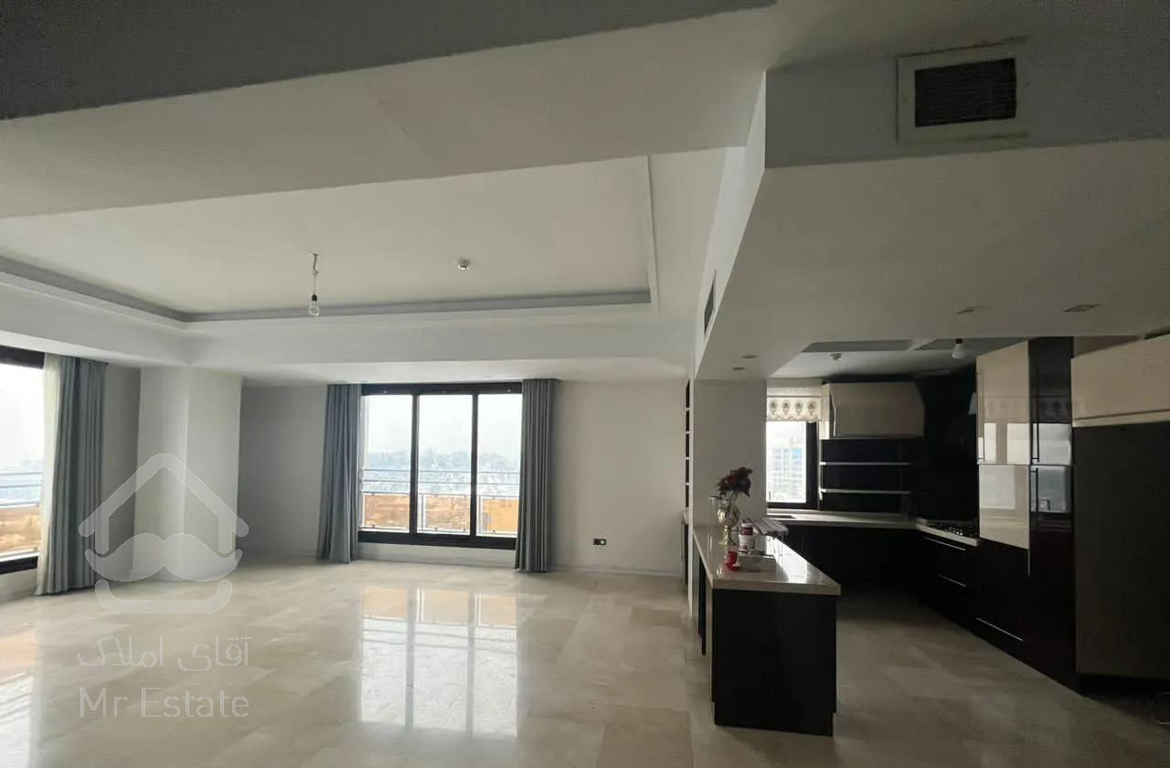 برج باغ ۱۵۰ متر ۳خواب ویو کامل تهران