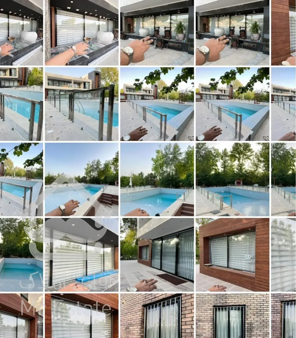 دنیای حفاظ استیل نرده استیل نرده فلزی وترکیب شیشه