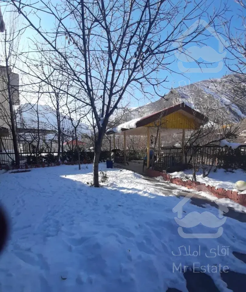 ویلا باغ ۵۱۰ متری با بنای کلنگی در فشم با راستا)