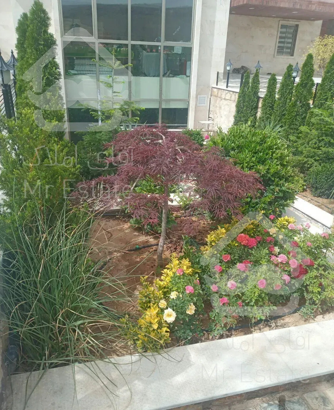 ابیاری قطره ای محوطه سازی فضای سبز دیوارکشی