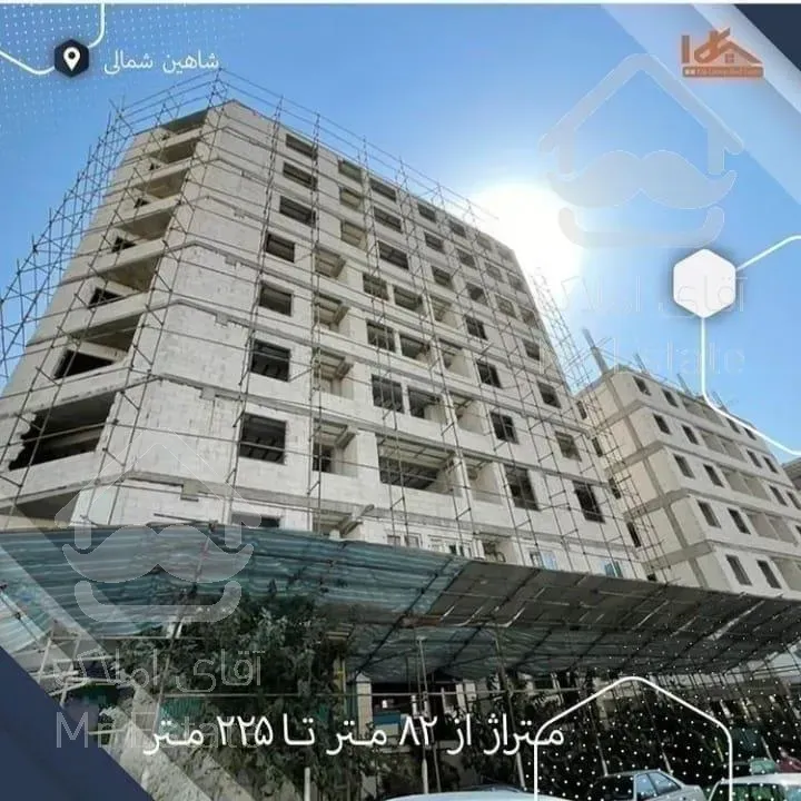 ۱۱۵ متر سه خواب پروژه مجلل برج الماس نیایش