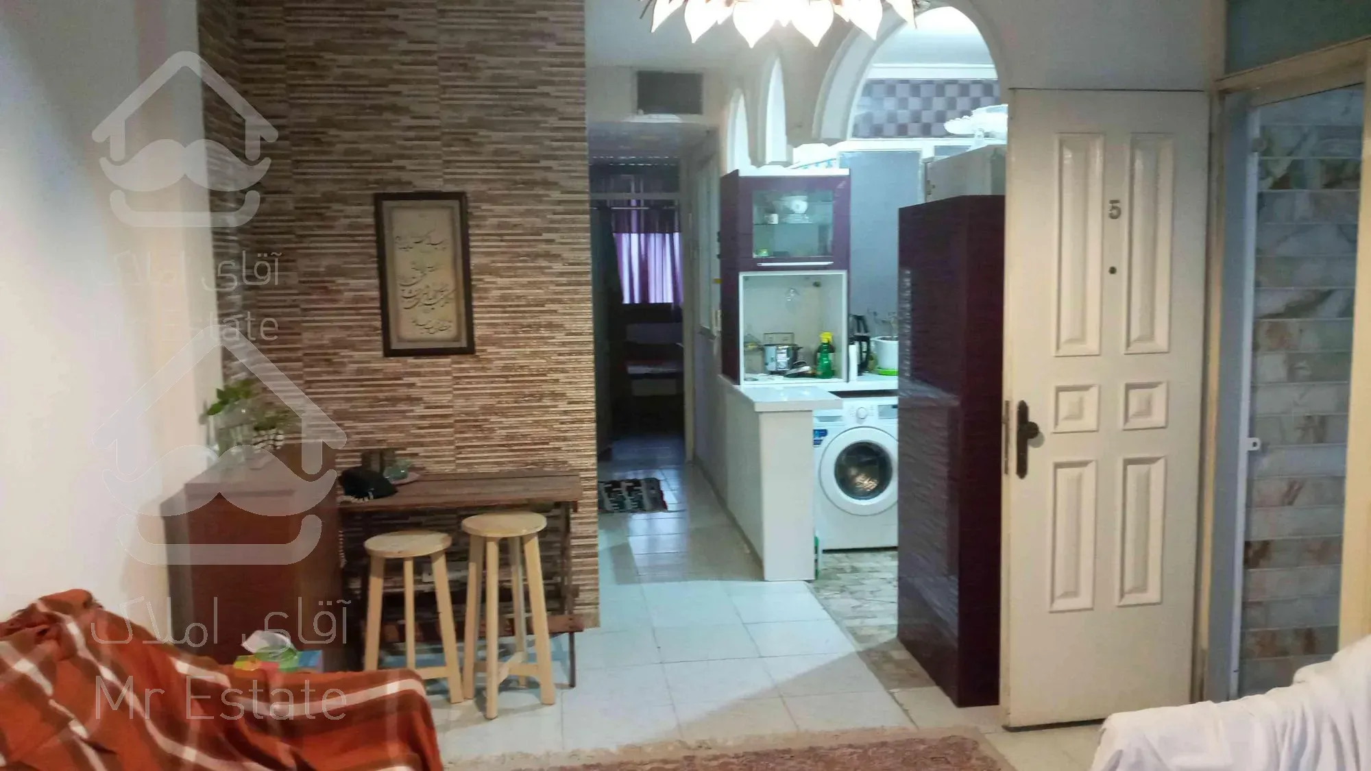 آپارتمان ۵۷متری یکخوابه سازمان برنامه شمالی