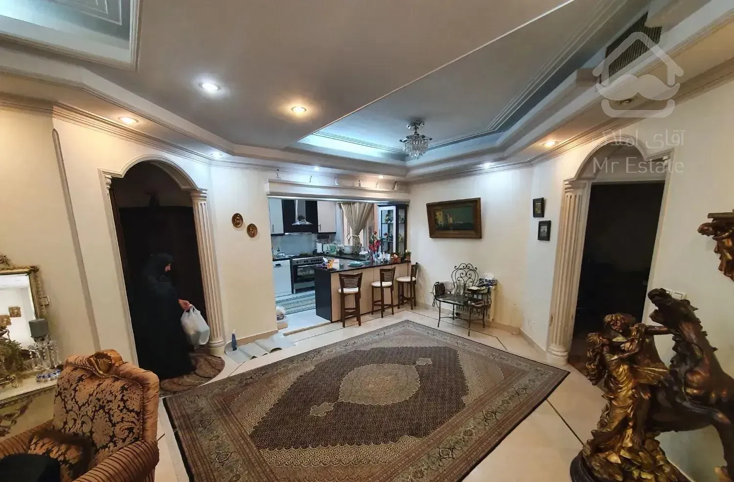 دروس. ۱۳۵متر۳خوابه ۲پارکینگ
