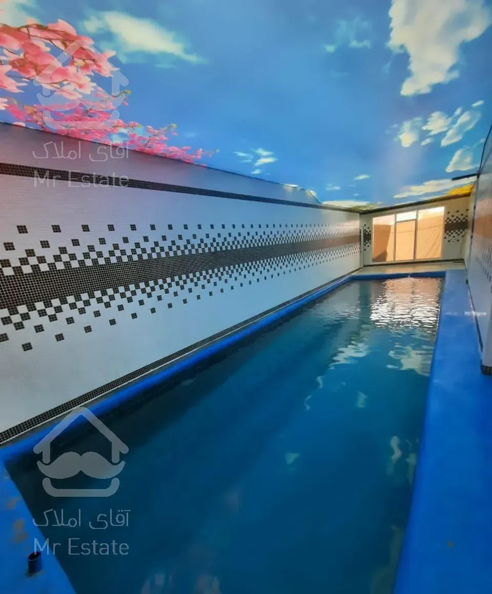 ویلای 900متری 3خواب استخرسرپوشیده ابگرم بزرگ