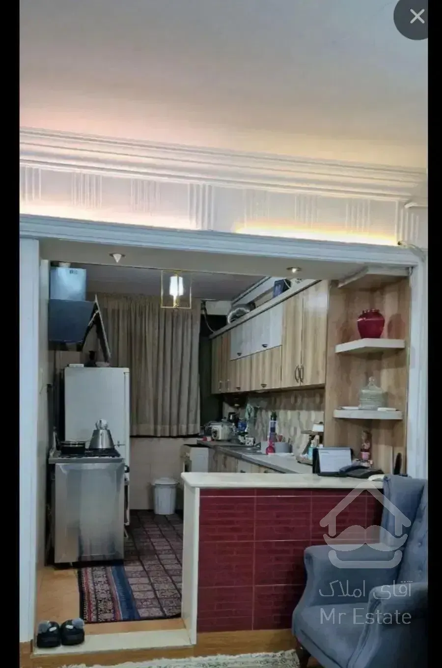 رهن اپارتمان ۵۵ متری دلاوران