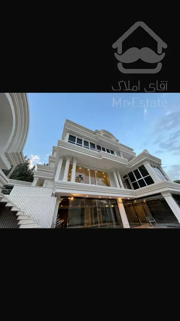 ٥٢٠ متر ويلا تريبلكس ٤ خواب استخر دار نزديك تهران