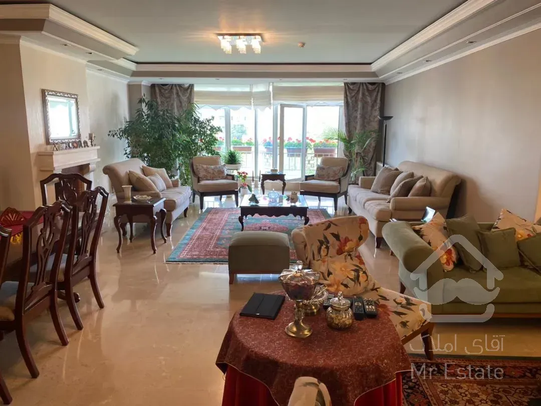 فروش آپارتمان ۱۸۷ متر قیطریه چشم انداز کوه