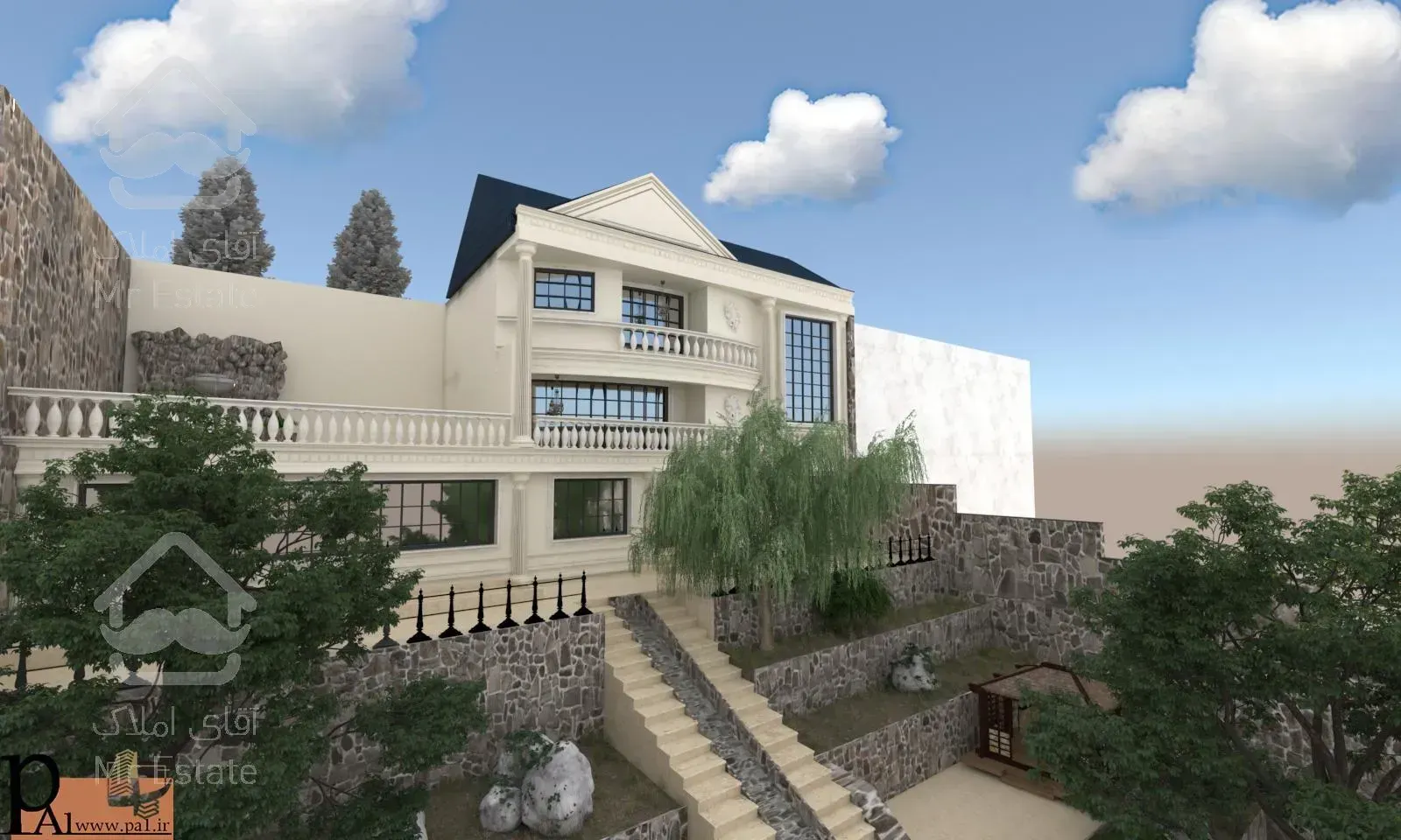 ويلايي مستقل دربست شهرك غرب٧٠٠متر