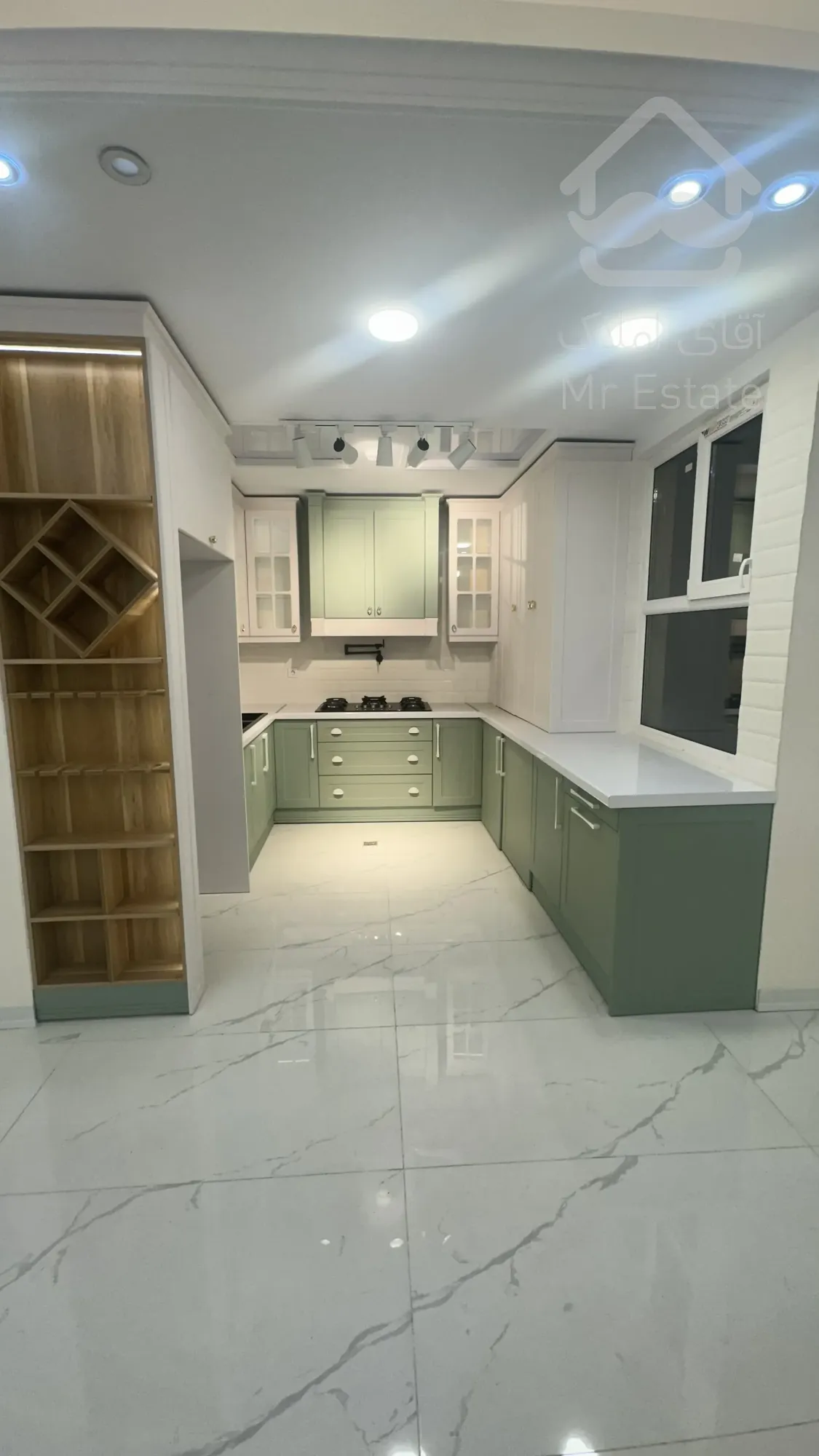 ۷۷متر۲خواب فول ویو دار تاپ لوکیشن