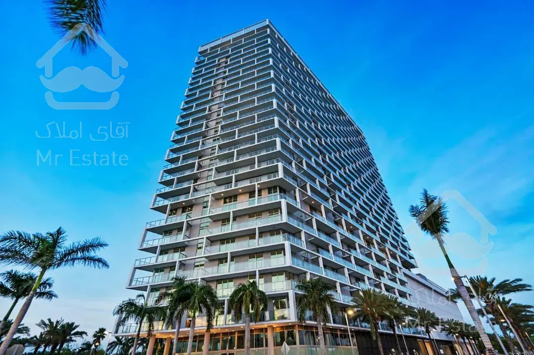 ۱۰۰ متر دو خواب پیش فروش برج دو قلوی ویژن/استارت امسال