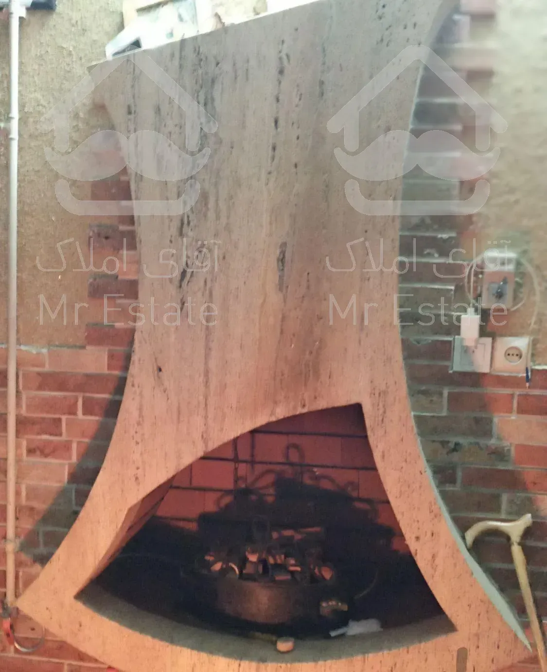 اجرای انواع شومینه کبابپز میز صندلی