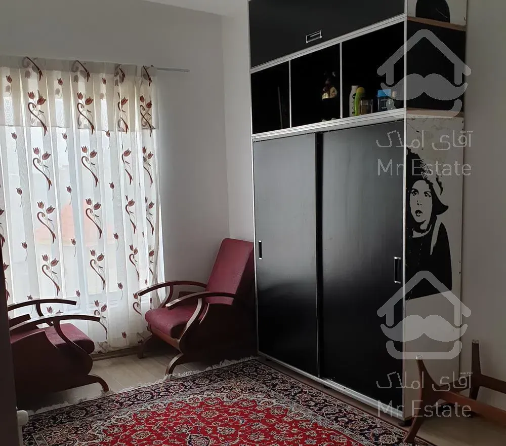 آپارتمان 102 متری،دو خواب،طبقه 4، انتهای آفتاب 60