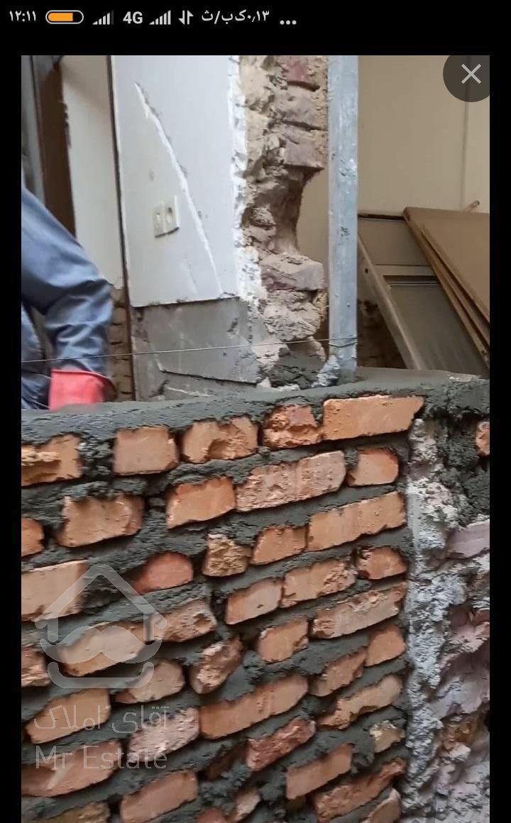 تخریب کاری ساختمان دیوارچینی بنایی وغیره