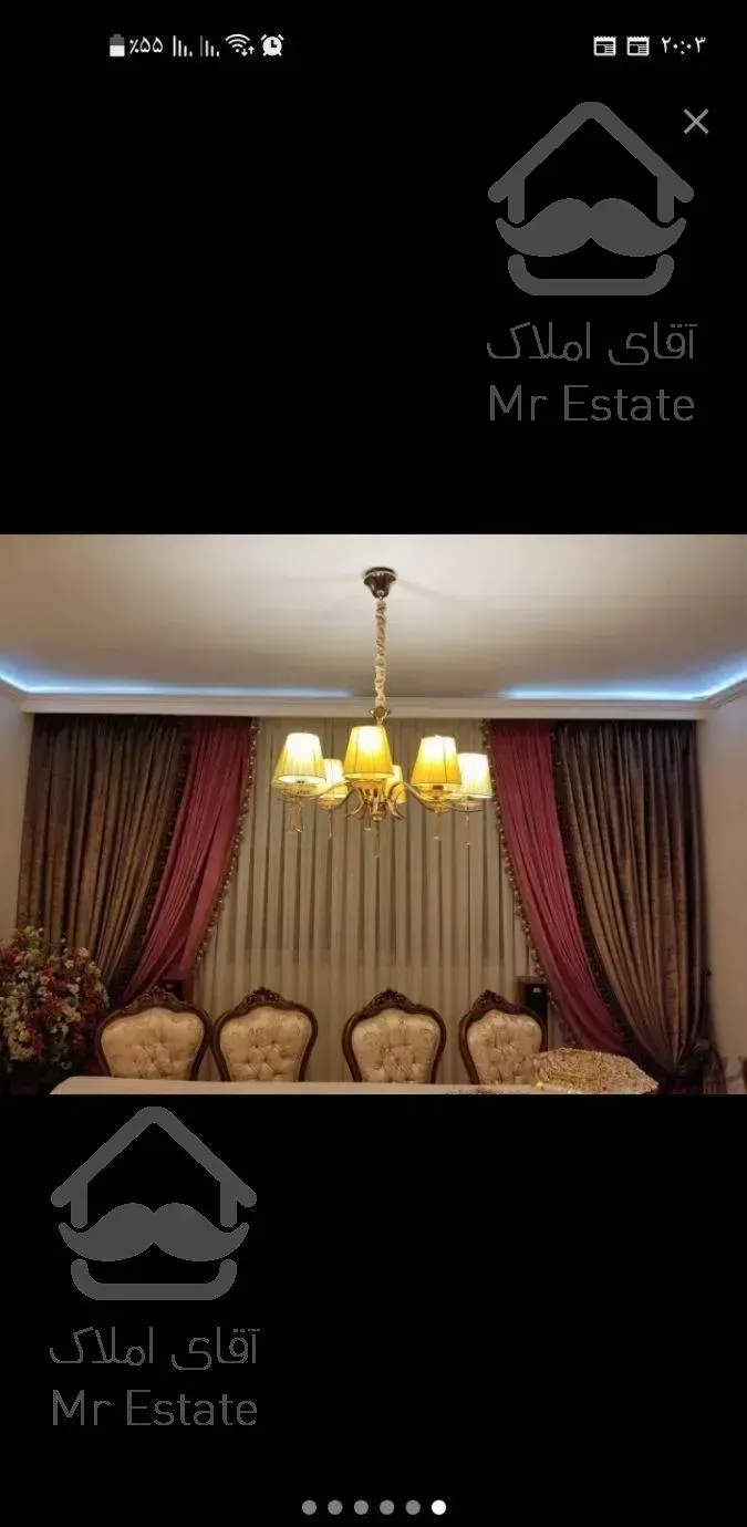 آپارتمان ۷۸مترفول امکانات سالن پرده خور میدان شاهد