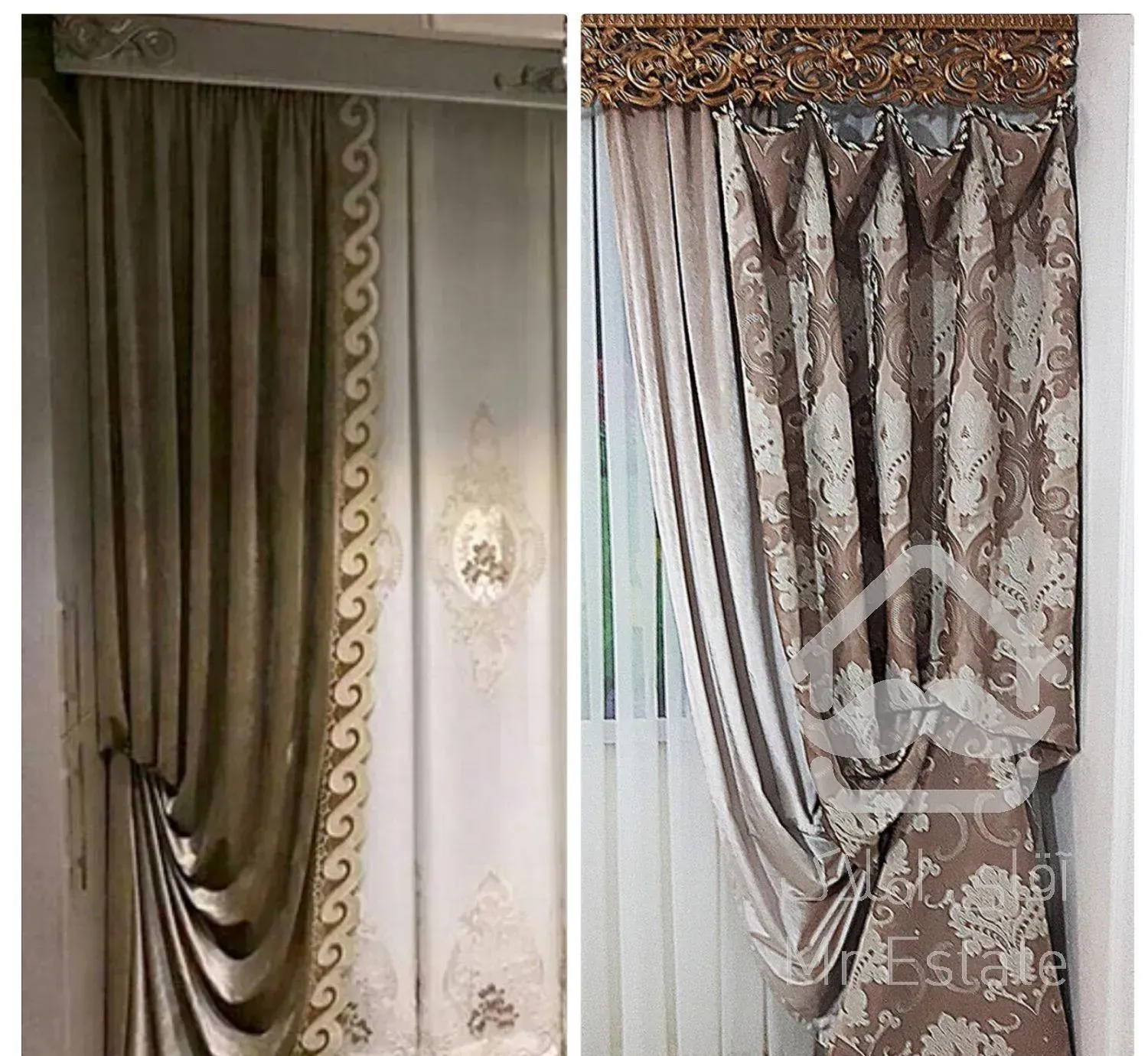 نصب نصاب پرده شستشوی پرده تعمیر زبرا