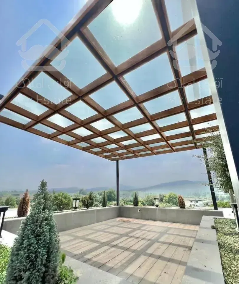 مدرن و  سند تک برگ در چمستان