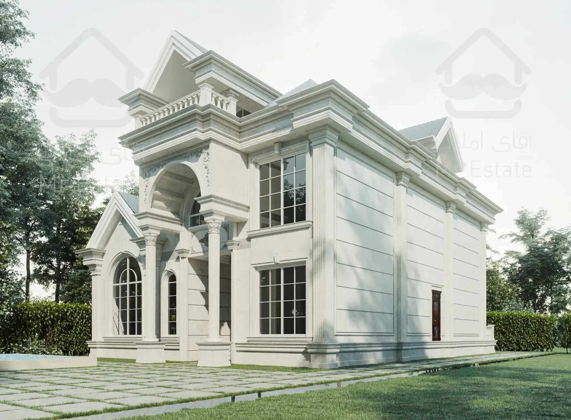 طراحی ویلای مدرن