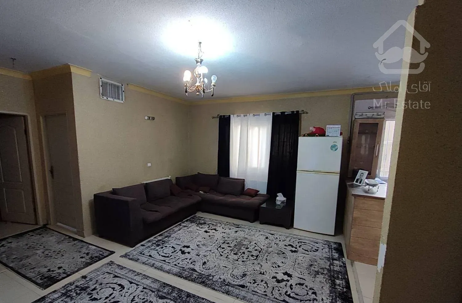 آپارتمان ۷۵ متری ۲ خوابه همکف در سهندساران ابریشم