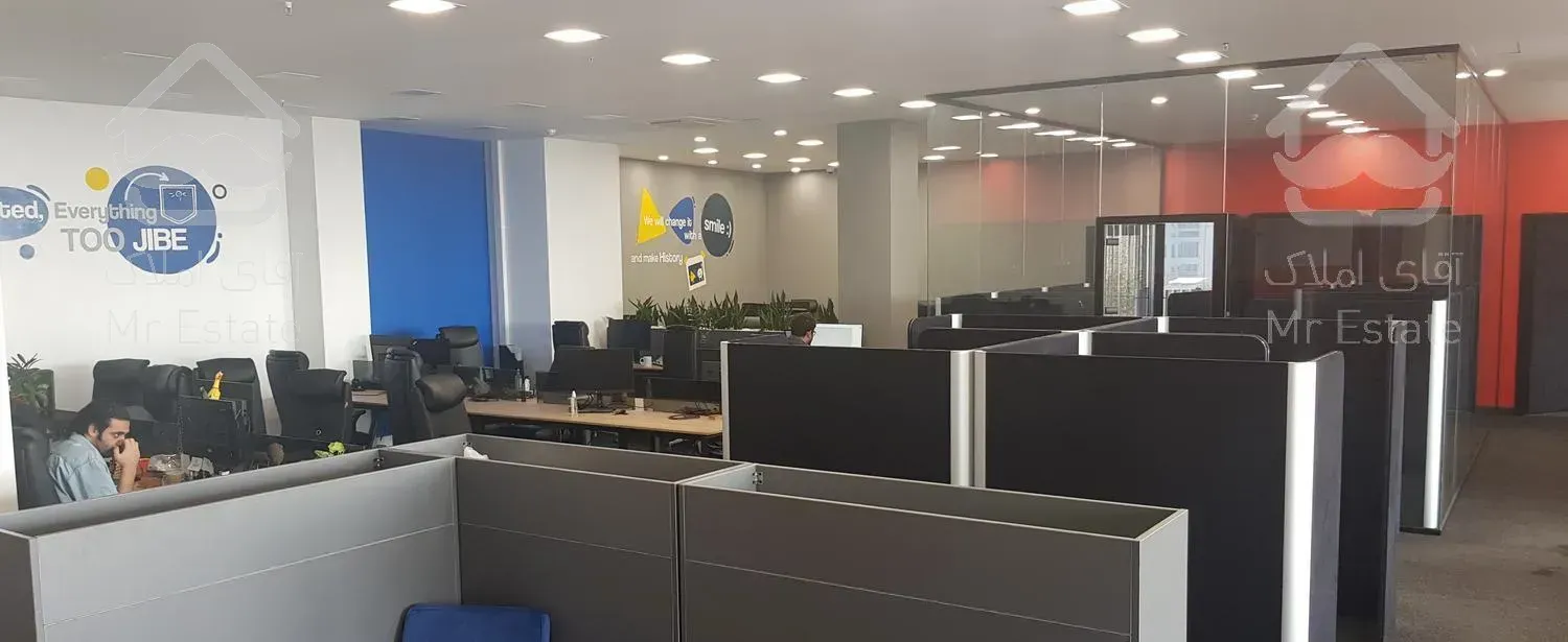 رهن و اجاره املاک اداری تجاری سعادت آباد 400 متر اداری سرو شرقی