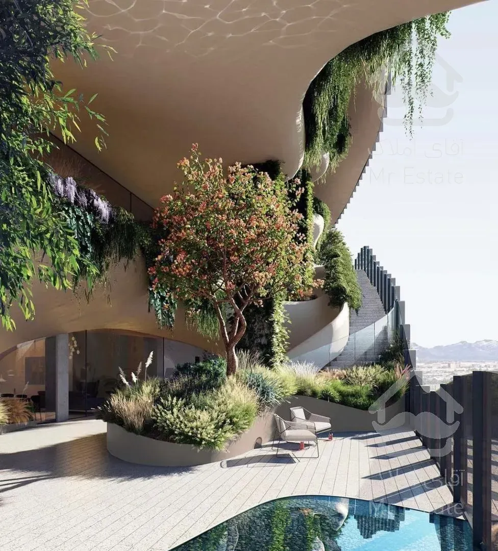 ۳۰۰متر امپریال پارک نسیم در مروارید،۱۰۰۰متر لابی