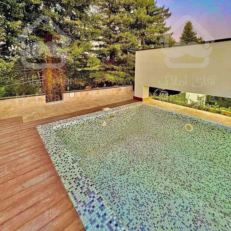 ویلا جنگلی تریبلکس نما مدرن استخر دار روف گاردن