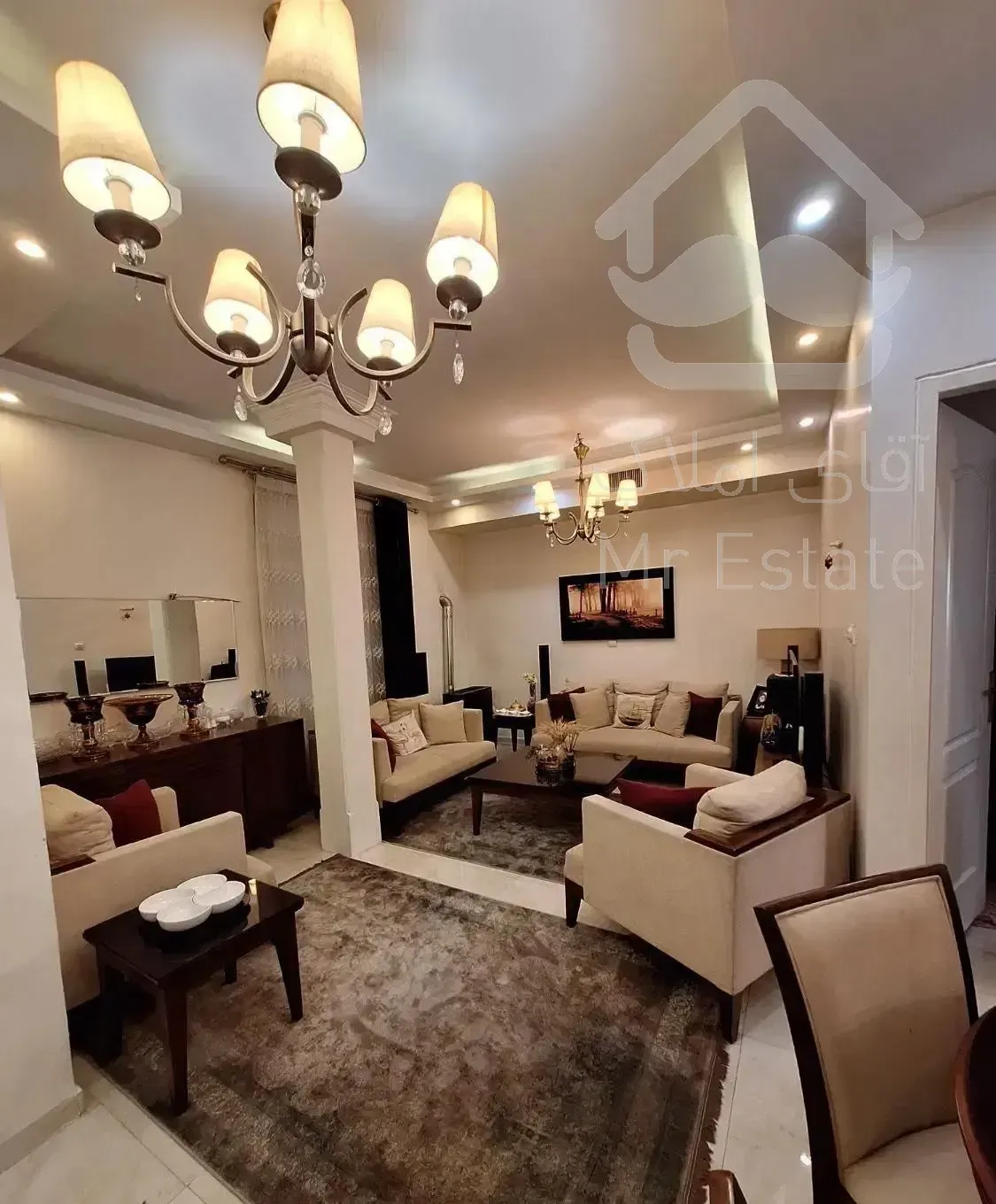 آپارتمان ۵۴ متری با حیاط خلوت مسقف