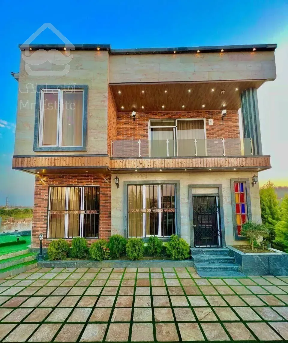 ویلاباغ دوبلکس جنگلی320متر/از دم قسط/شسته رفته