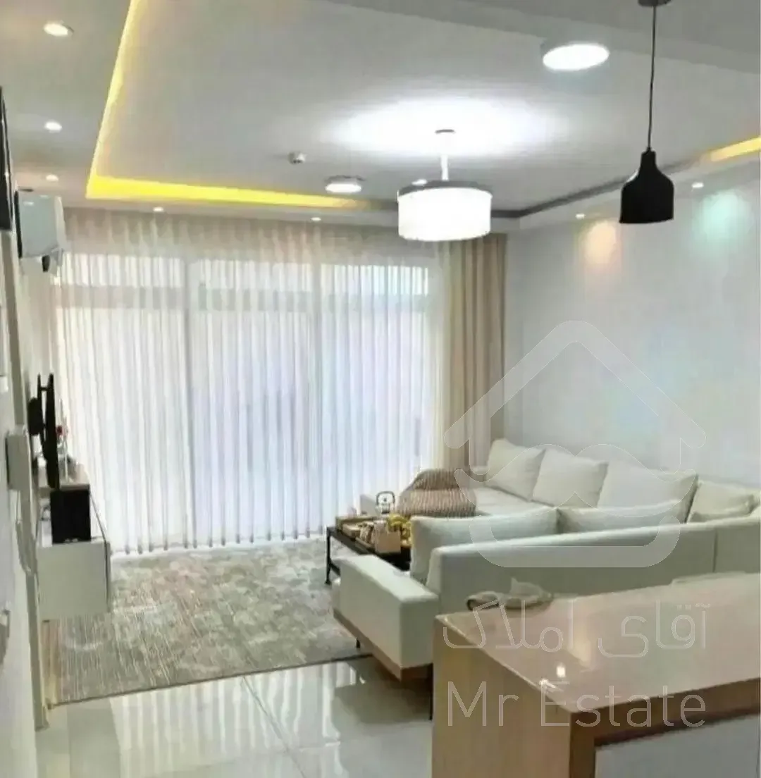 55متر،مدرن و زیبا ،سالن پرده خور،سندتکبرگ